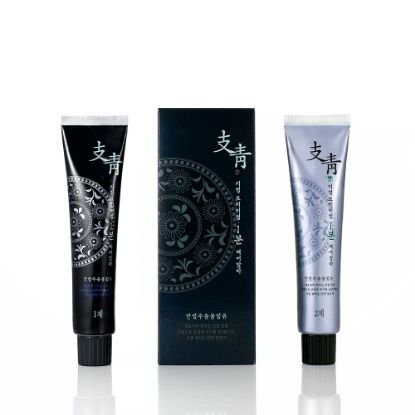 Ảnh của WELCOS JI CHUNG PREMIUM 1 MINUTE HAIR COLOR - BLACK & DARK BROWN (1N)